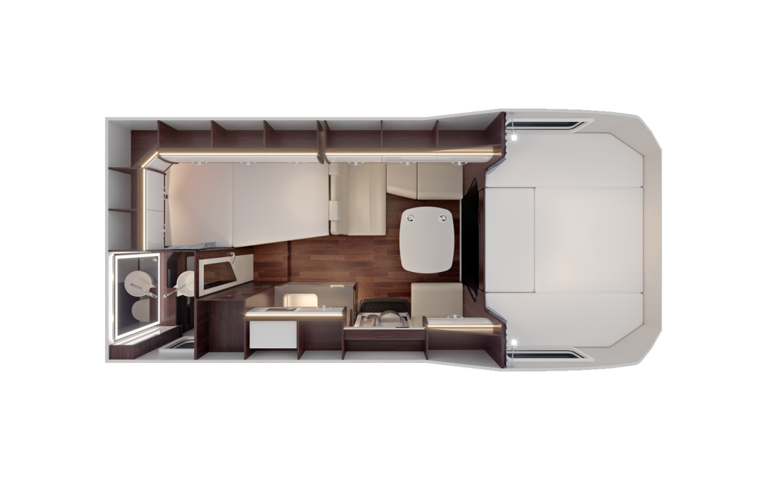 這可能是2022年設計最合理的房車了！